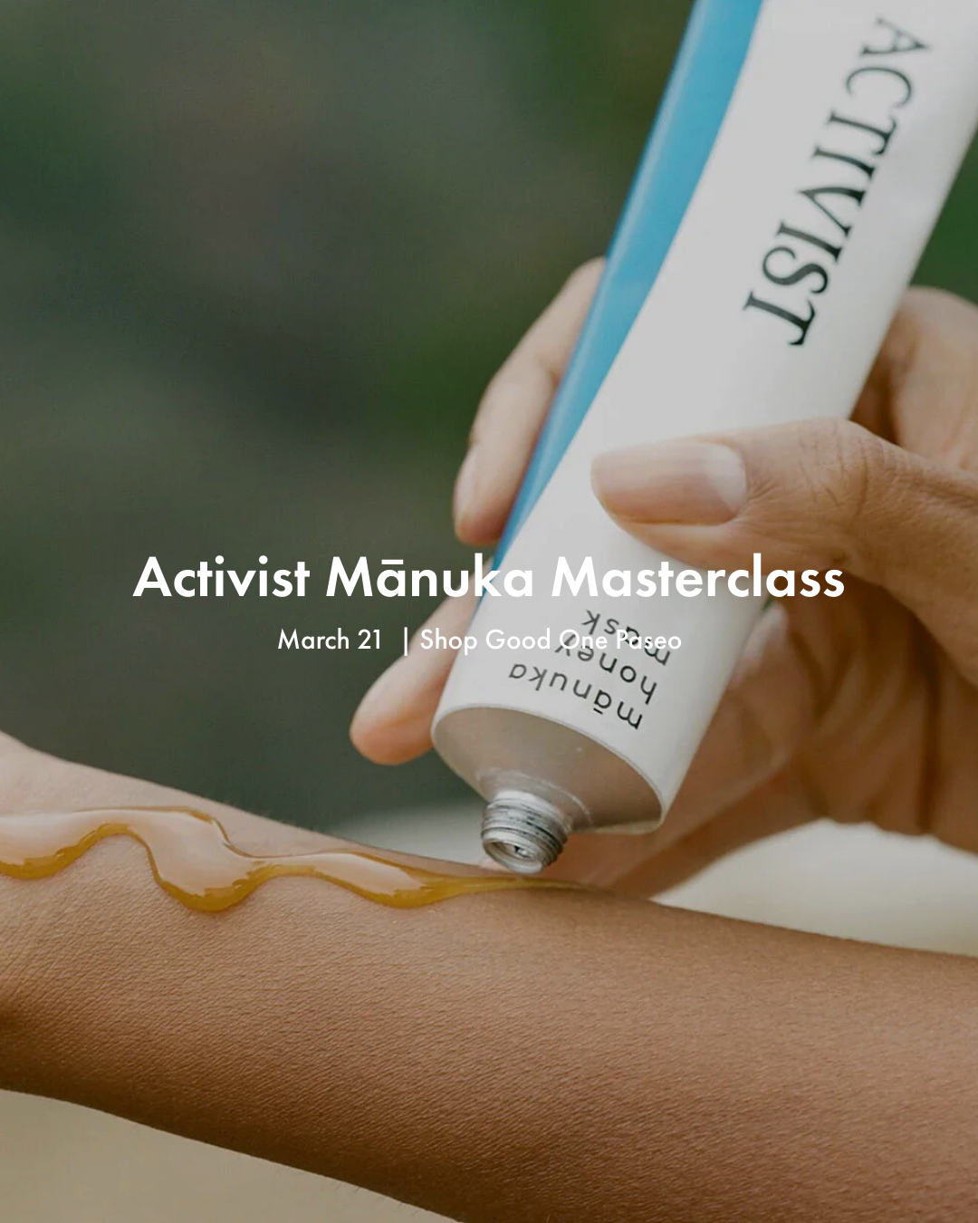 ACTIVIST Immersive Mānuka Honey Masterclass