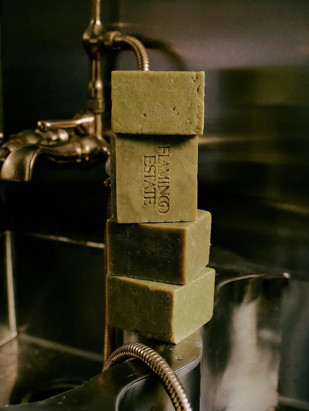 Rosemary Green Leaf Parsley Soap Brick