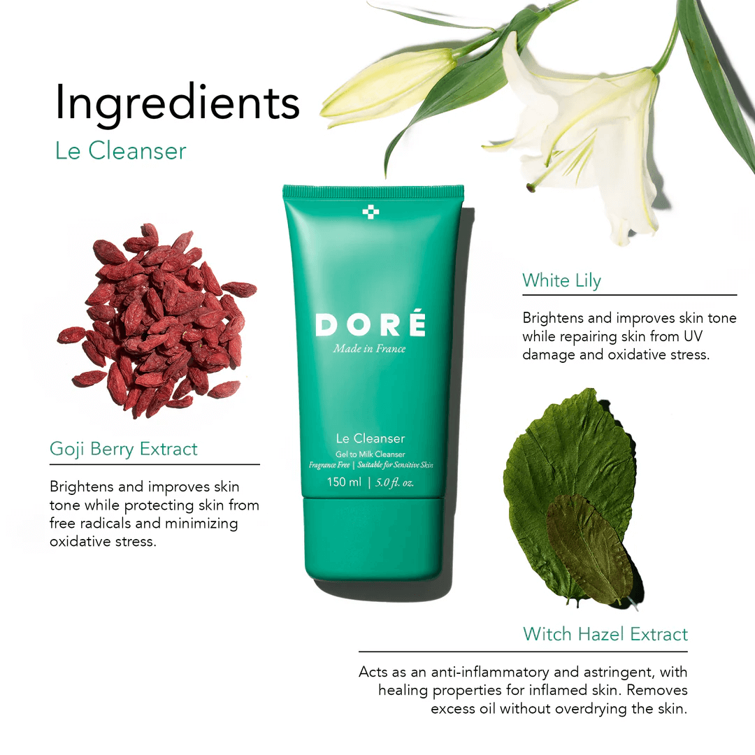 Le Cleanser Gel to Milk Daily Facial Cleanser