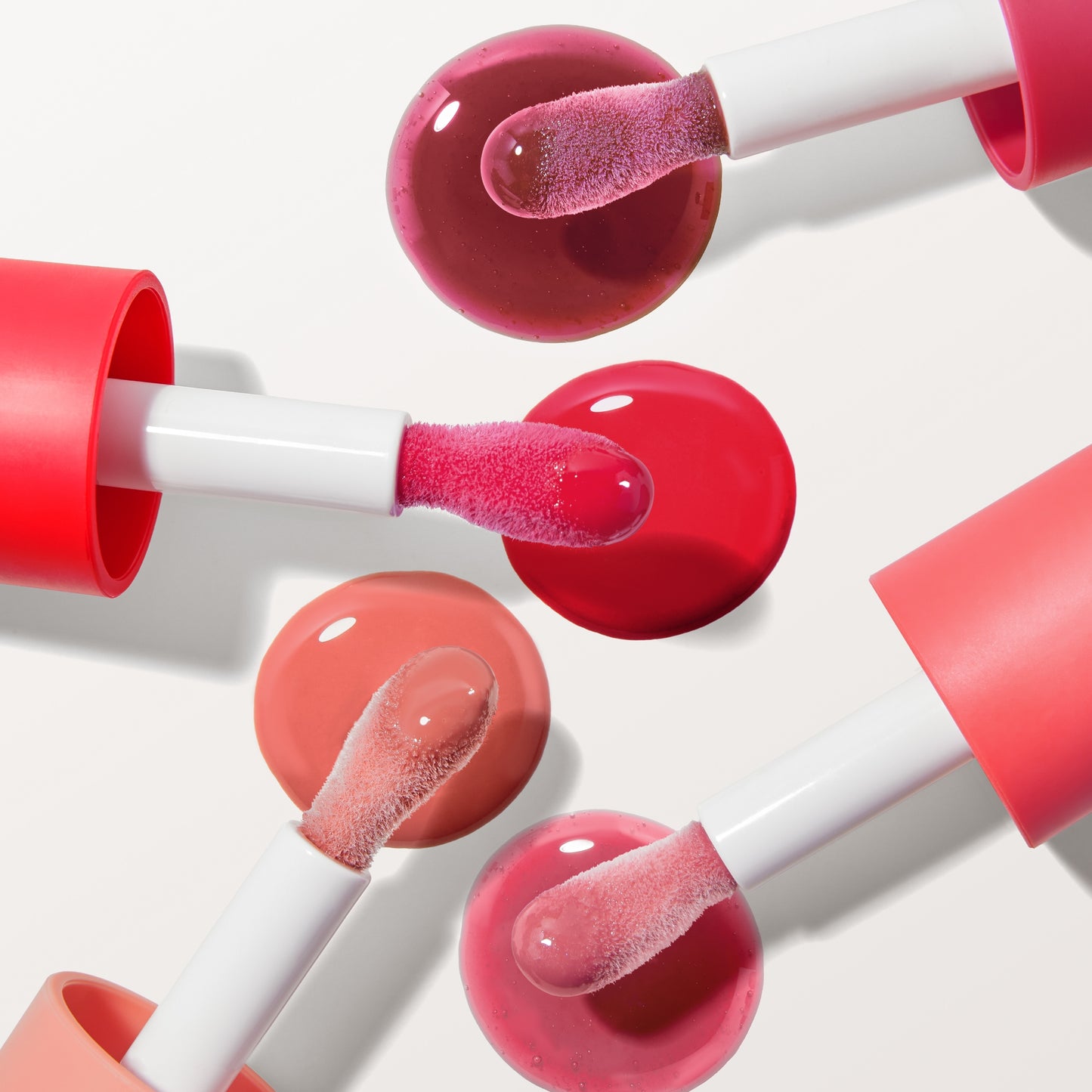 All - liplights showing applicator and color drops