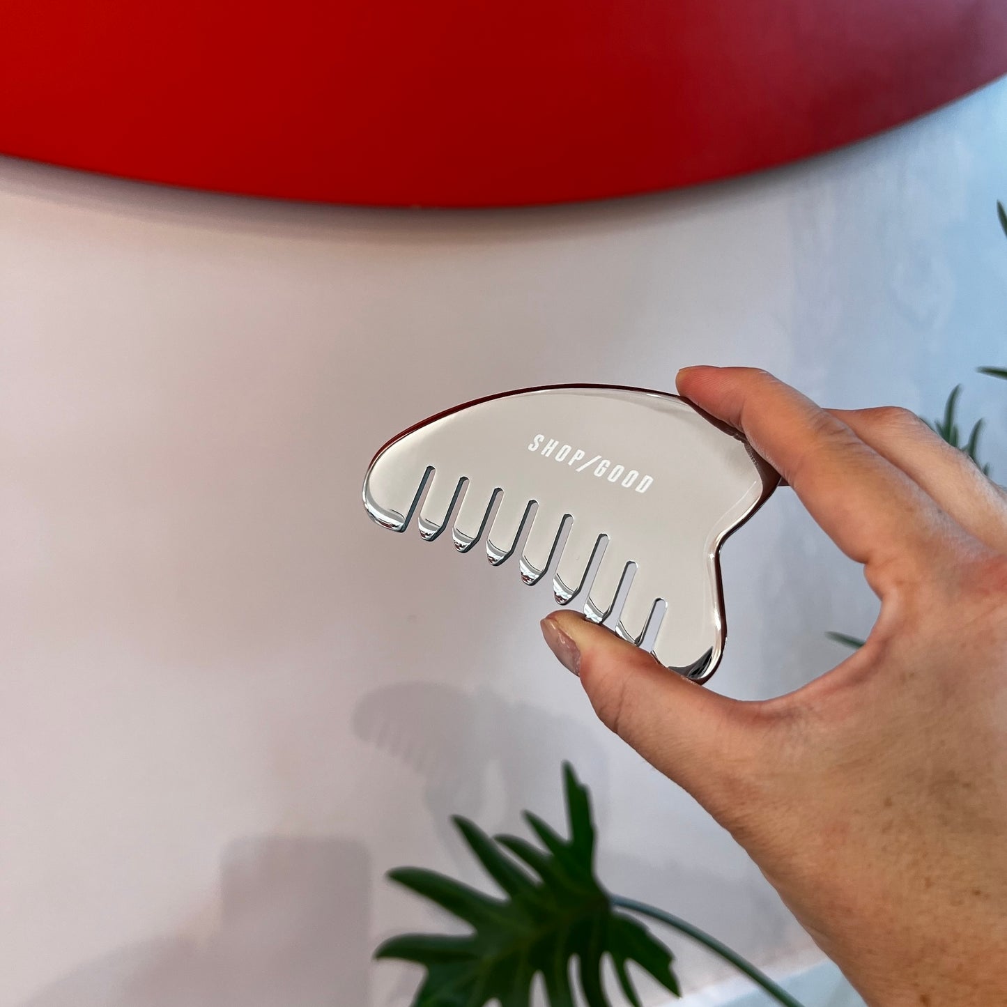 Stainless Steel Scalp Gua Sha Comb