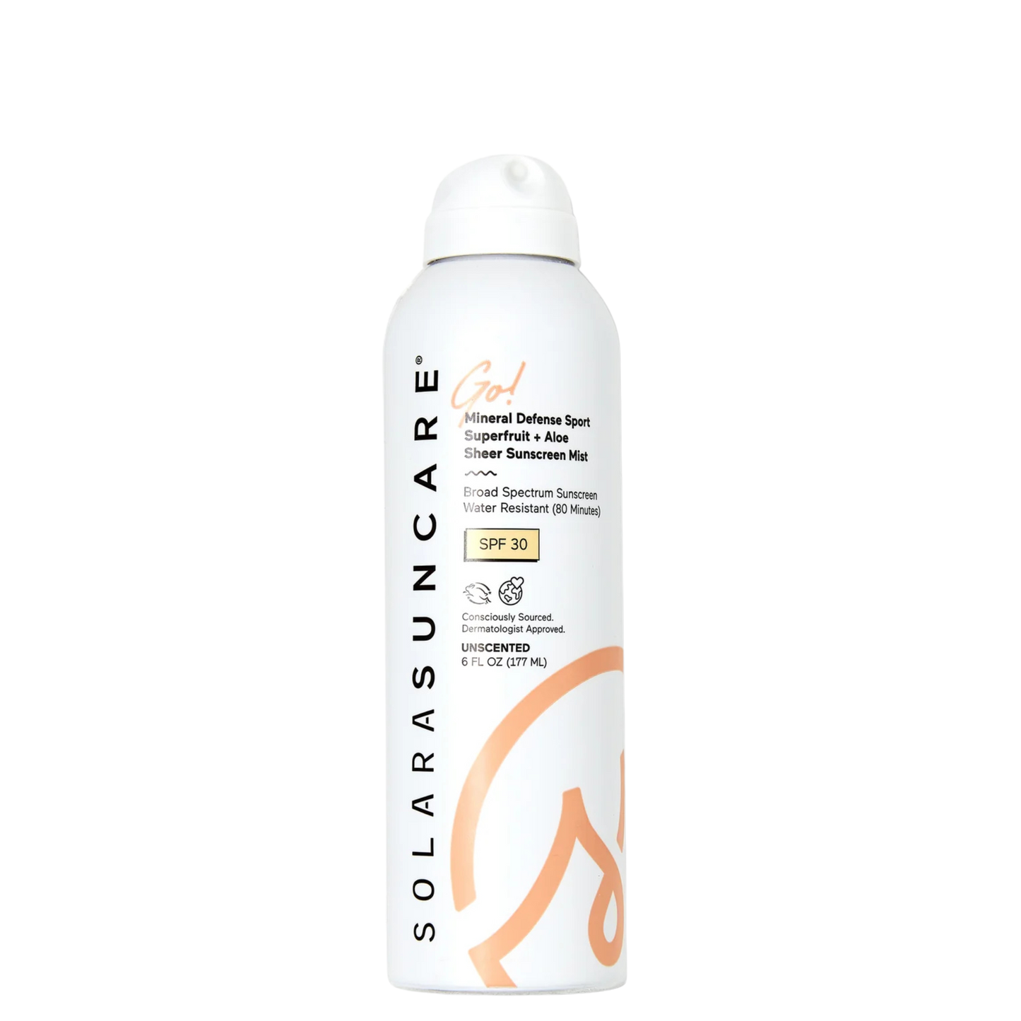 Go! Mineral Defense SPORT Superfruit + Aloe Sunscreen Mist, SPF 30