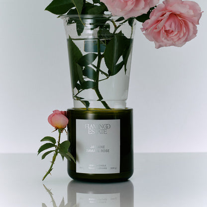 Jasmine Damask Rose Candle