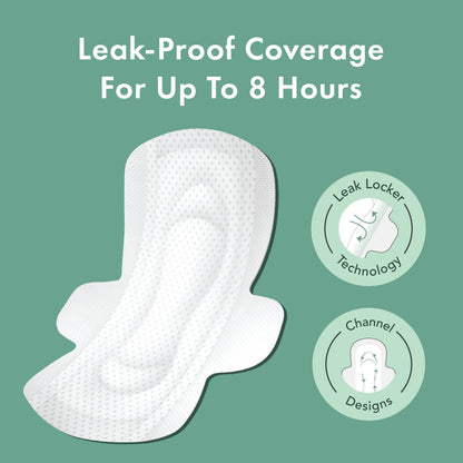 Rael Organic Cotton Cover Pads - Regular