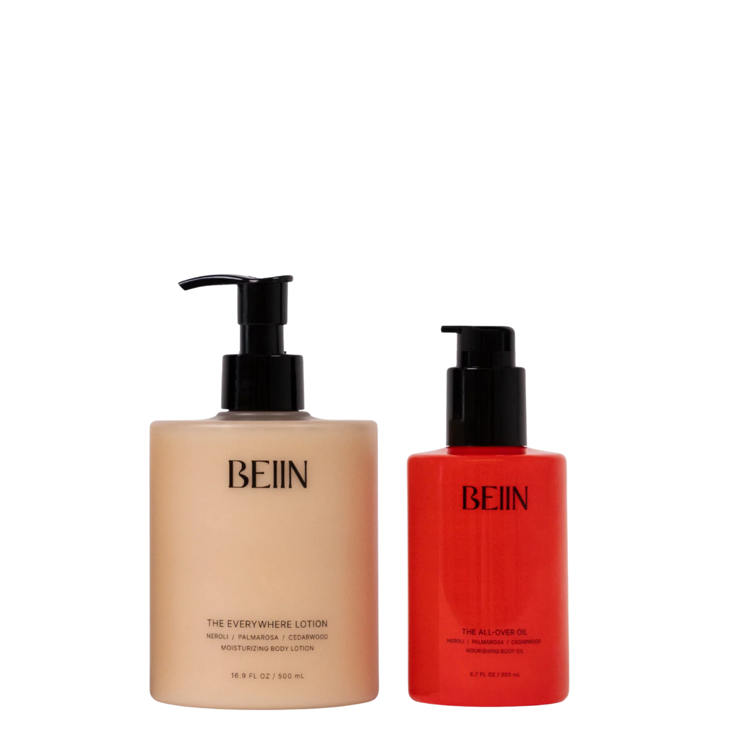 BEIIN Lotion + Body Oil Bundle