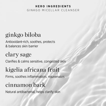 Ginkgo Micellar Cleanser