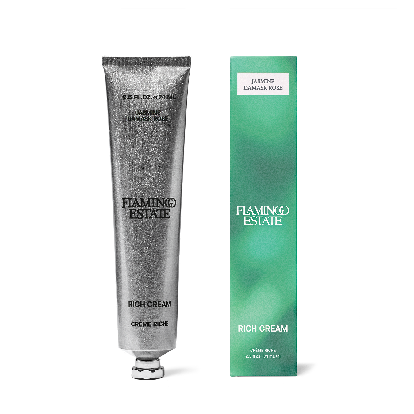 Jasmine Damask Rich Cream