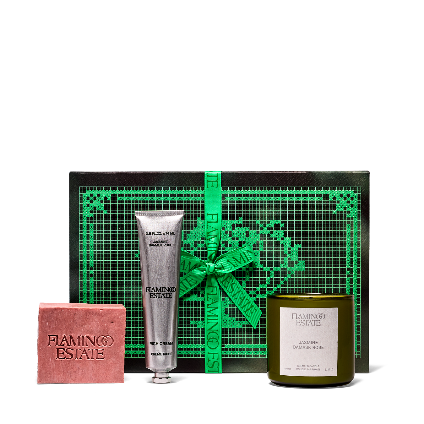 Jasmine Damask Rose Trio Gift Box