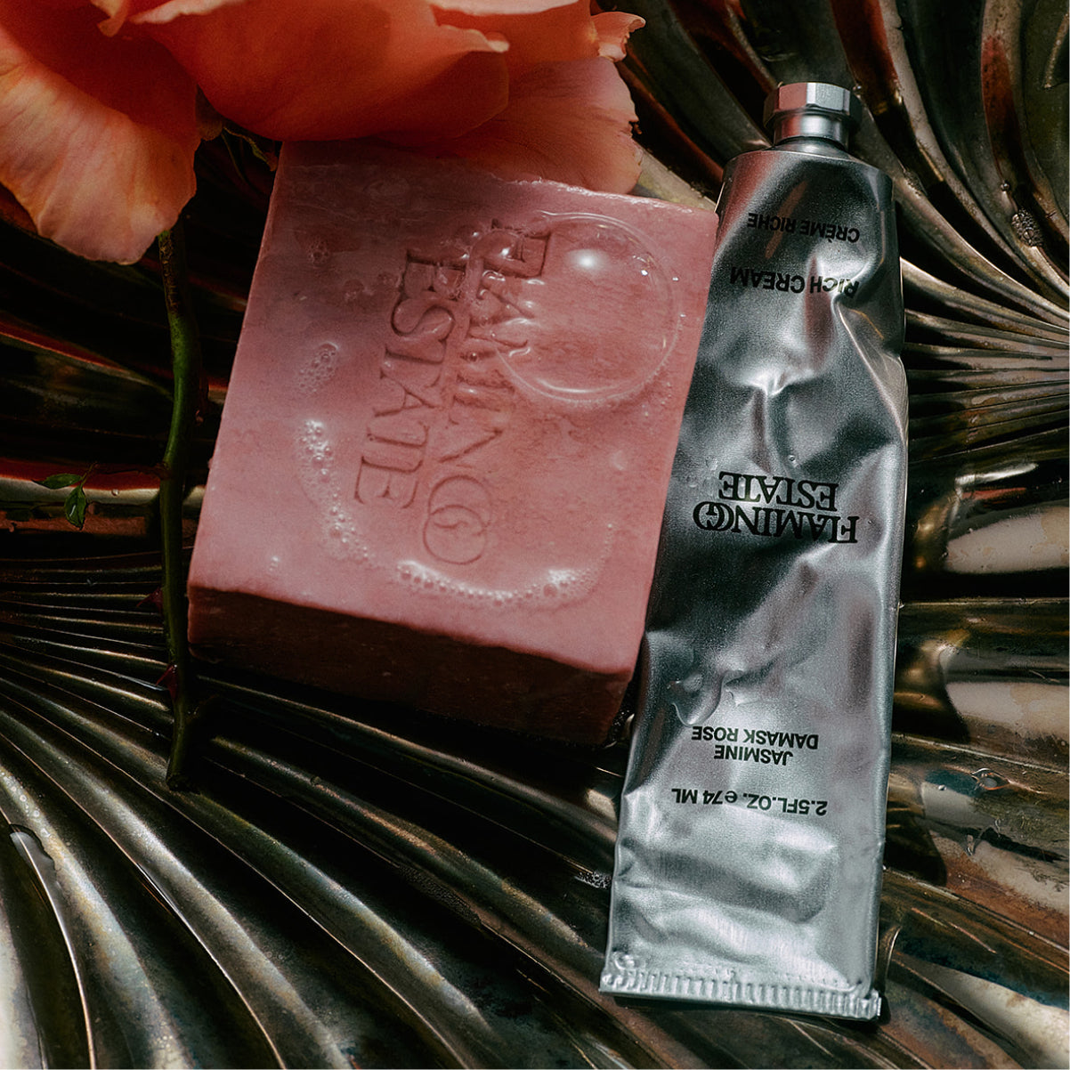 Jasmine Damask Rose Trio Gift Box