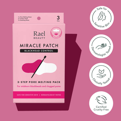 Rael Miracle Patch Blackhead 3-Step Pore Melting Pack