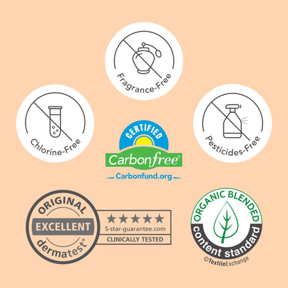 Organic Cotton Cover Panty Liners - Long