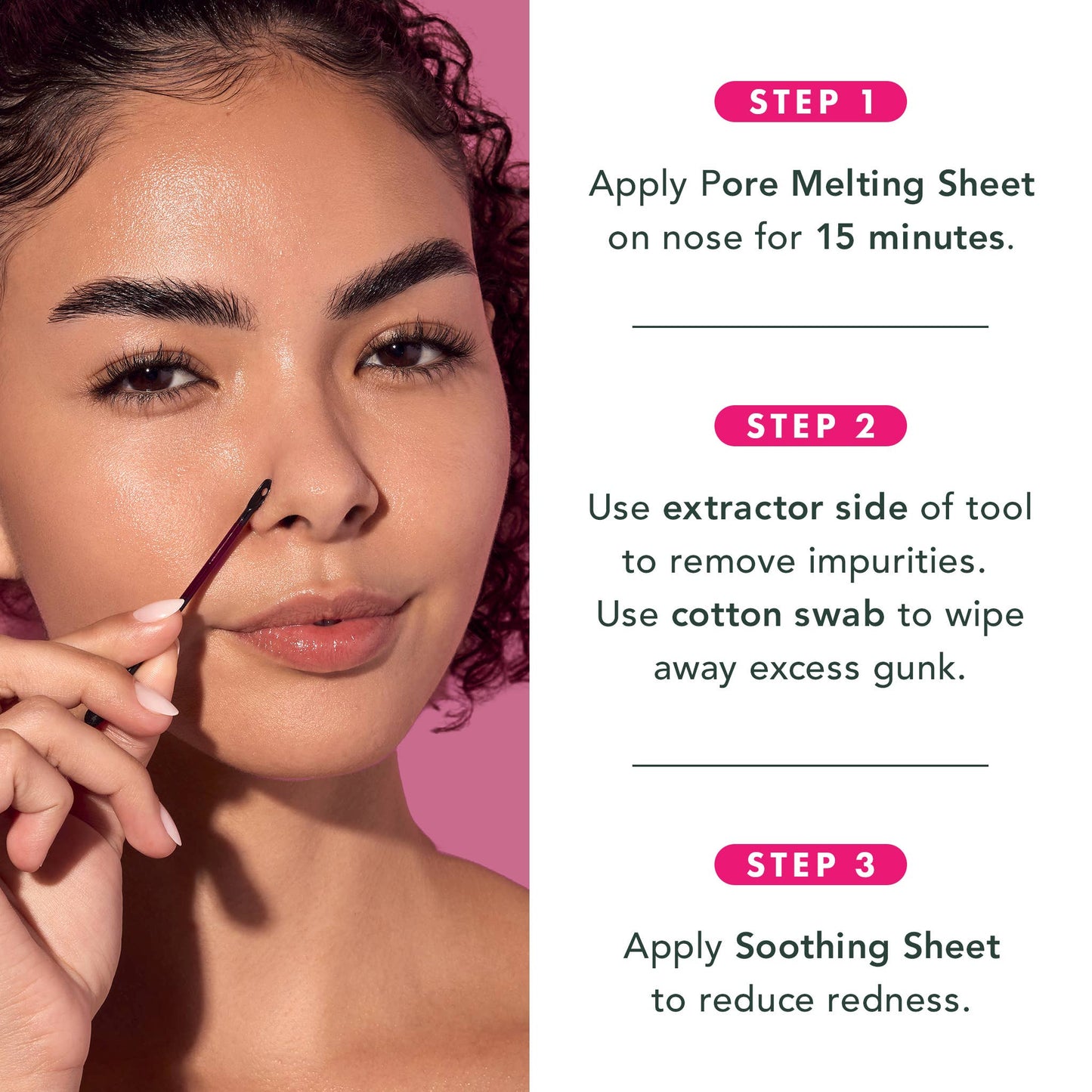 Rael Miracle Patch Blackhead 3-Step Pore Melting Pack