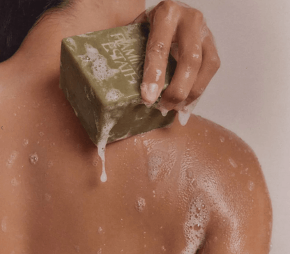 Rosemary Green Leaf Parsley Soap Brick