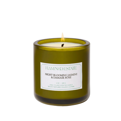 Night Blooming Jasmine & Damask Rose Candle