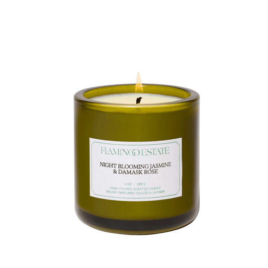 Night Blooming Jasmine & Damask Rose Candle