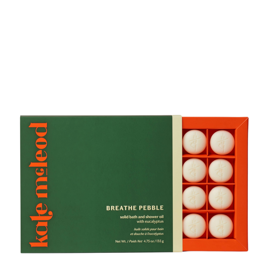 Breathe Pebble | Deep Moisturizing Solid Bath & Shower Oil