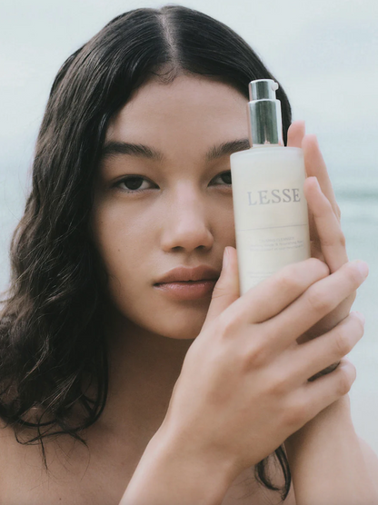 lesse_calming_cleanser_model