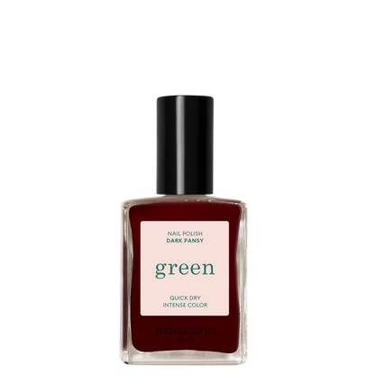 Green™ Natural Nail Polish - Dark Pansy