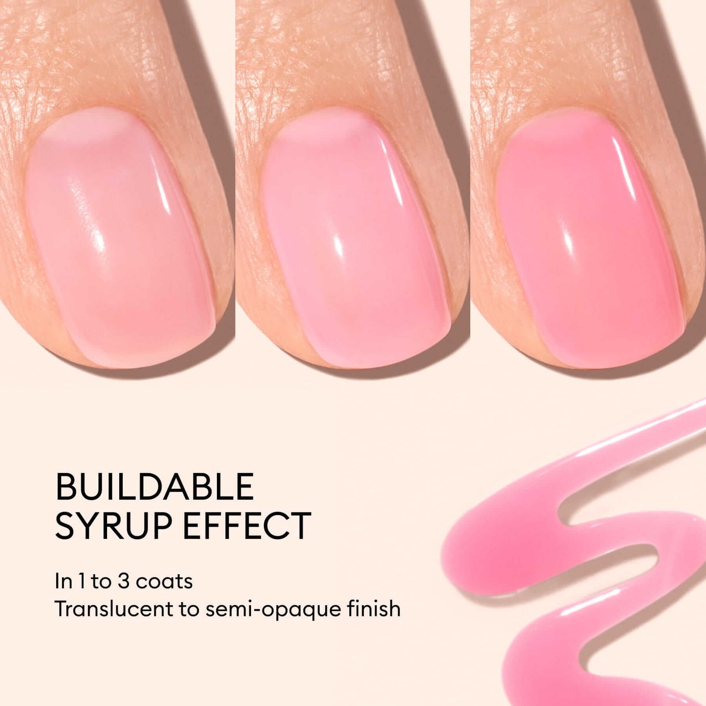 Green™ Natural Nail Polish - Pink Sorbet