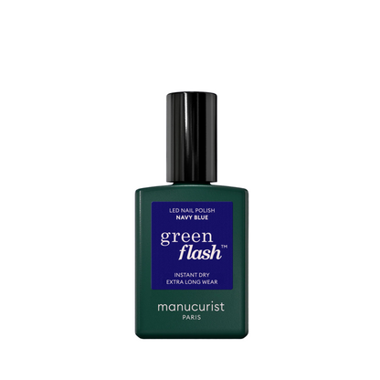 Green Flash LED Gel Polish - Navy Blue