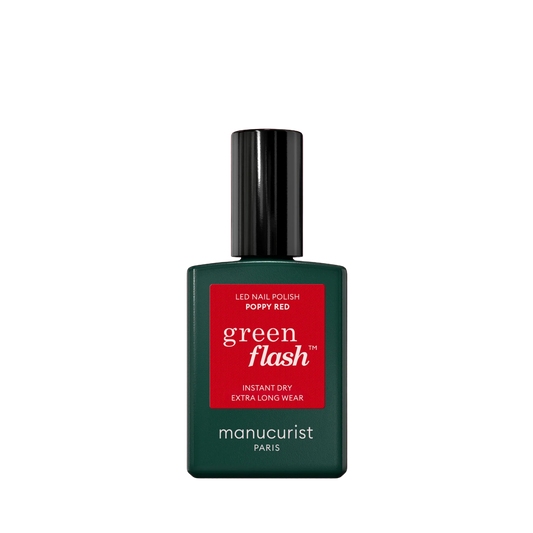 Green Flash Led Gel Polish - Poppy Red