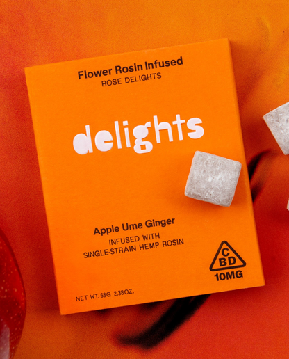 Apple Ume Ginger Rose Delights Gummies