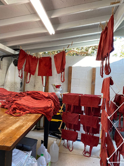 Hand Dyed Shop Good Tote