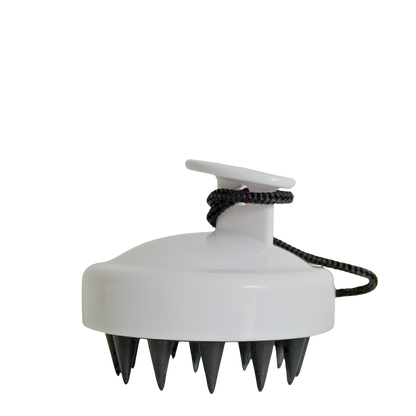 Scalp Massager, White/Black