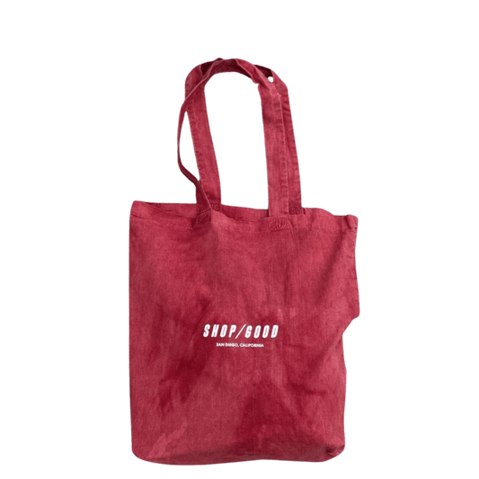 Hand Dyed Shop Good Tote