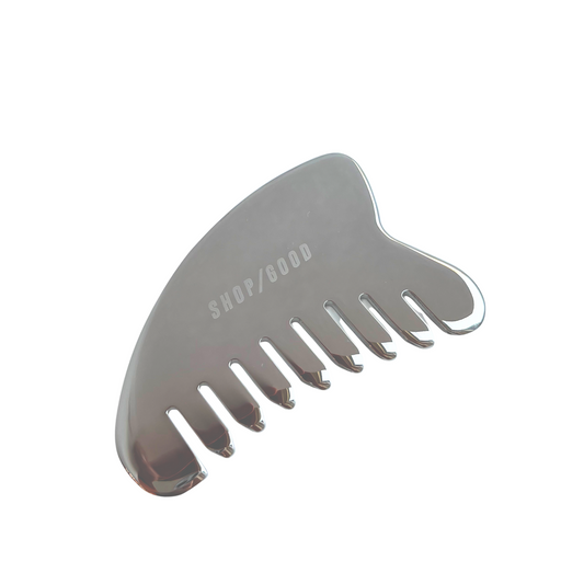 Stainless Steel Scalp Gua Sha Comb