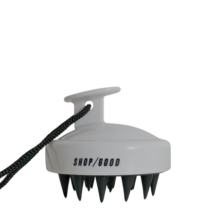 Scalp Massager, White/Black