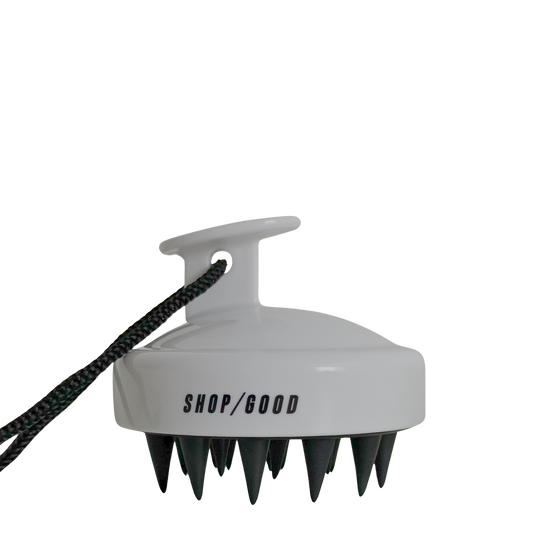 Scalp Massager, White/Black