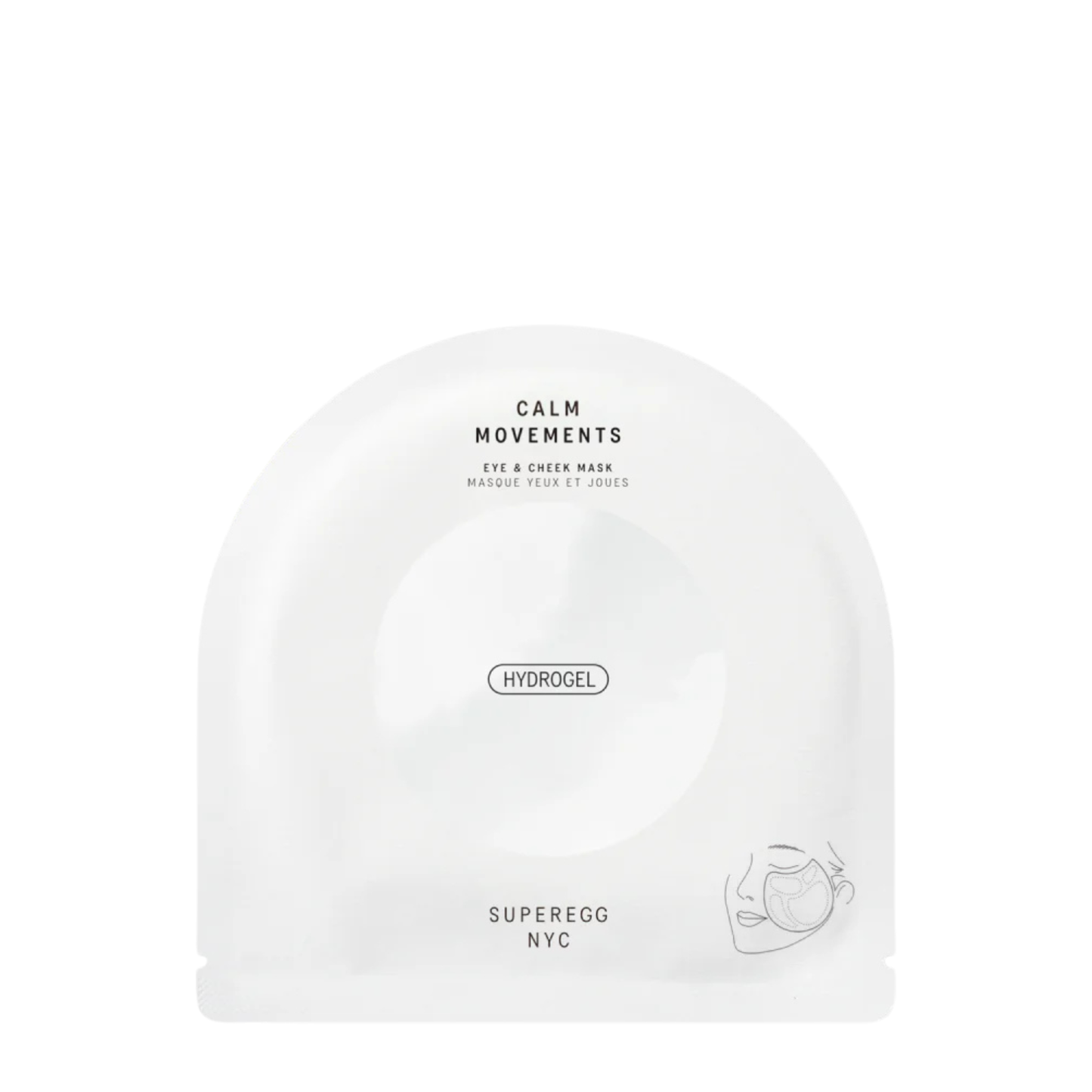 Calm Movements Eye & Cheek Mask