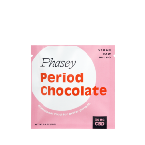 period chocolate package front