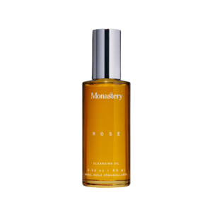 monastery rose cleansing oil front of bottle