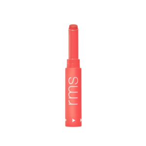 dark orange tube of lipstick