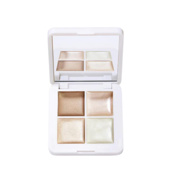 highlighter compact with 4 shades